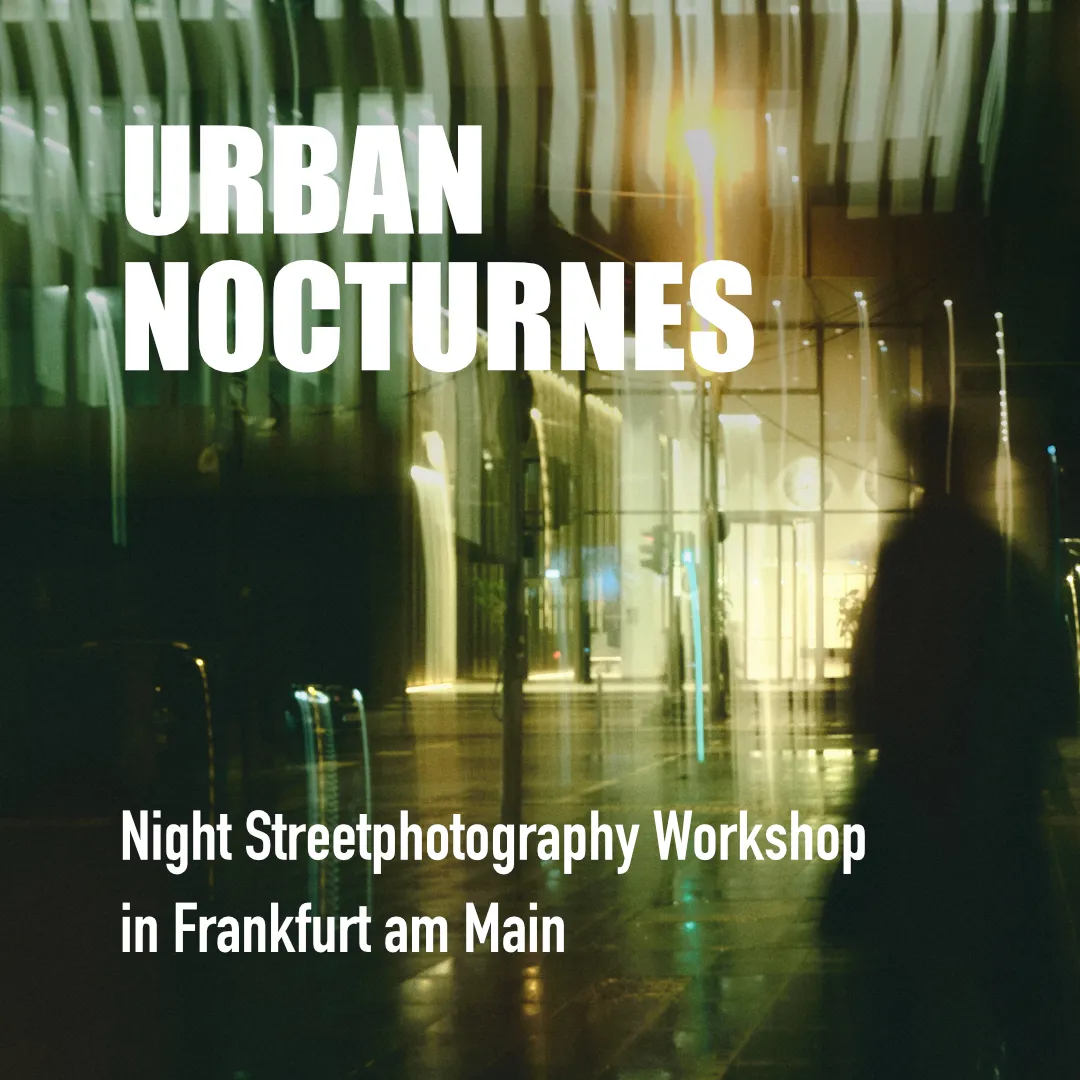 Cover picture of workshop: Urban nocturnes - Street Photography Workshop - Meistere das Licht, wenn die Stadt zur Ruhe kommt